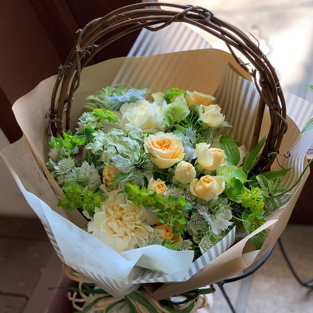 フラワーアレンジメントのお手入れ方法 L Etoile